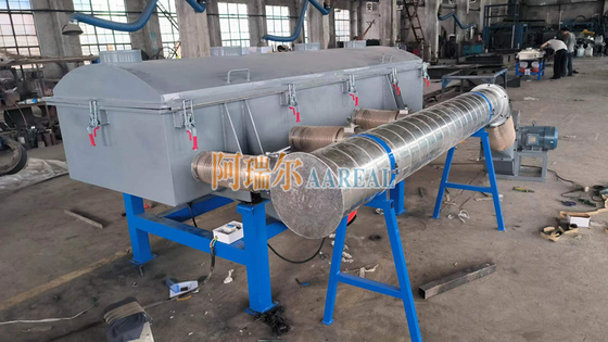 Écran de vibration linéaire refroidi à l'air de 1000*3000 mm pour détergent