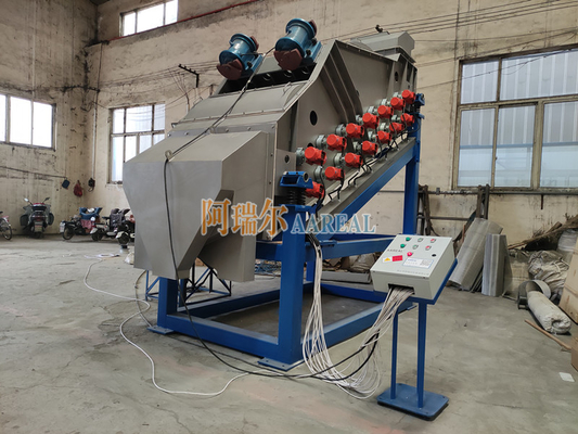 Écran de vibration à haute fréquence antistatique de grande capacité pour le dépistage de poudre de PE UHMWPE