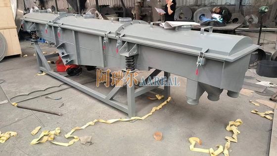 Écran de vibration linéaire à deux ponts en acier au carbone de 500*4000 mm