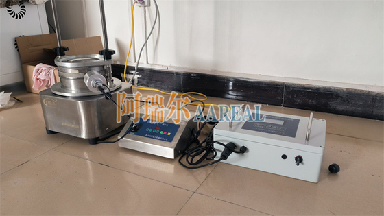 Amplitude réglable de 0 à 3 mm 0 à 99 minutes 200 mm 8 " électromagnétique vibratoire tamis à tamis pour l'inspection de granularité de laboratoire Mouvement tridimensionnel