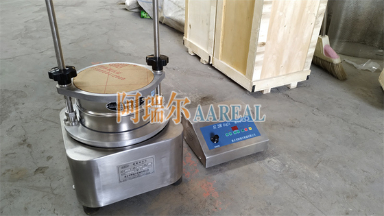 Amplitude réglable de 0 à 3 mm 0 à 99 minutes 200 mm 8 " électromagnétique vibratoire tamis à tamis pour l'inspection de granularité de laboratoire Mouvement tridimensionnel