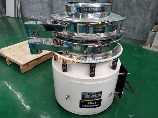 Filtre à vibration rotative à haute efficacité de 1800 tours par minute pour la poudre métallique