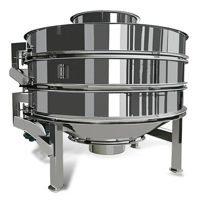 Tamis vibrant à mouvement tridimensionnel offrant un tamisage à finition miroir pour le tri et le traitement des matériaux