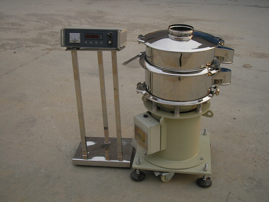 Écran à vibration rotative à haute fréquence de 220 V à 50 Hz, séparateur à ultrasons rond