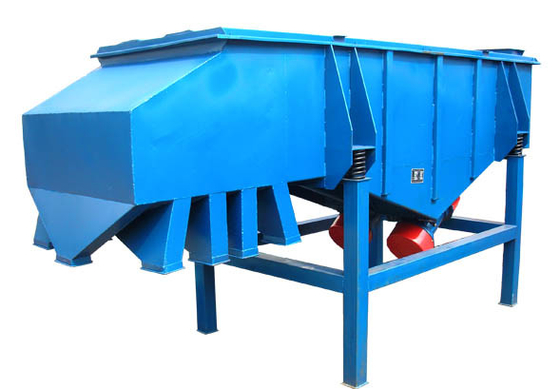 Écran de vibration à mouvement linéaire horizontal acier au carbone pour la classification du calcaire