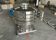 Machine rotatoire de tamis d'écran de vibration d'acier inoxydable pour la poudre de farine à pain