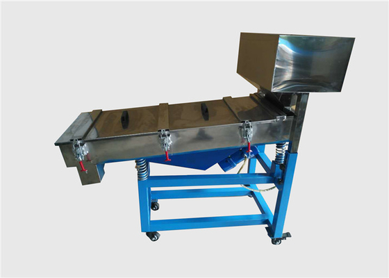 Équipement de dépistage par vibration horizontale Motion linéaire pour les particules de plastique
