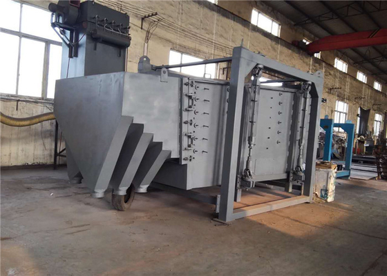 Dispositif de séparation d'écran à grande sortie à rotation Produits minéraux Vibrating Sifter Machine