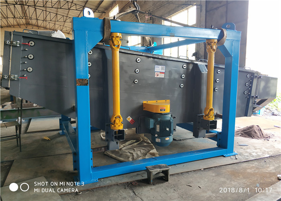 Séparateur d'écran à rotation multicouche engrais chimique Rotex