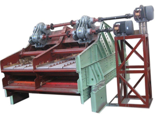 Machine à écran à grande puissance à mouvement linéaire vibrant pour le traitement des eaux usées