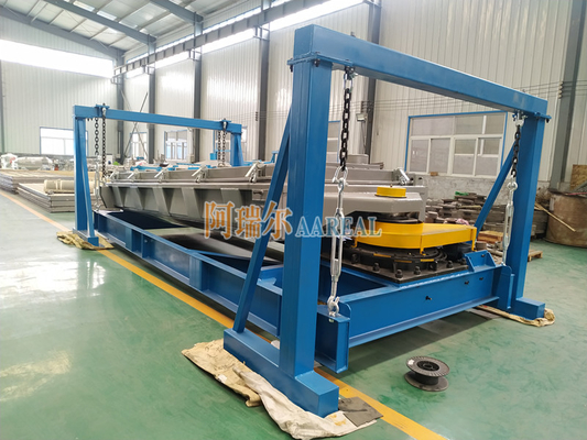 Acier inoxydable 1500*3000mm 1~4 Decks Soda Ash Gyratory Reciprocating Screener Separateur industriel Grande capacité haute précision de dépistage
