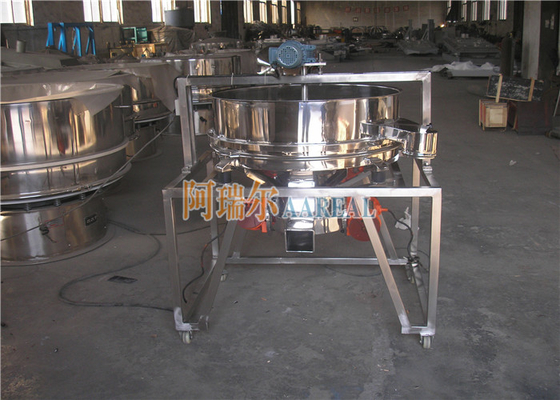 Machine à écran Vibro en ligne de qualité alimentaire de 1200 mm avec système de pinceau rotatif