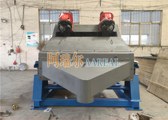 Écran de vibration rectangulaire linéaire à haute performance 1800*5000mm 4 ponts pour matériaux réfractaires