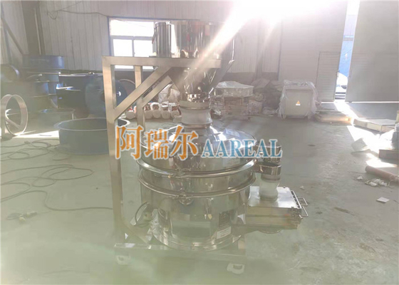 Grade alimentaire tout en une machine à tamisage vibrant avec dépistage d'alimentation et élimination du fer