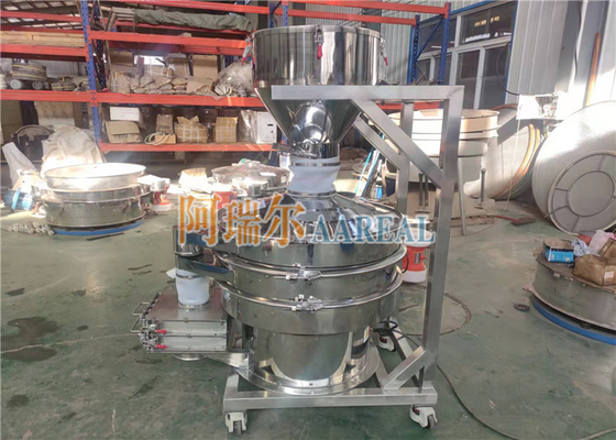 Grade alimentaire tout en une machine à tamisage vibrant avec dépistage d'alimentation et élimination du fer