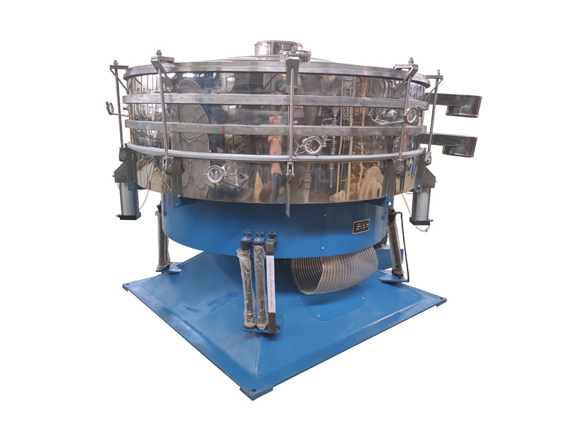 Écran à tubes à ultrasons en acier inoxydable à haute efficacité à 3 niveaux de 2000 mm pour poudre de carbone actif à coco à coque 325 mesh