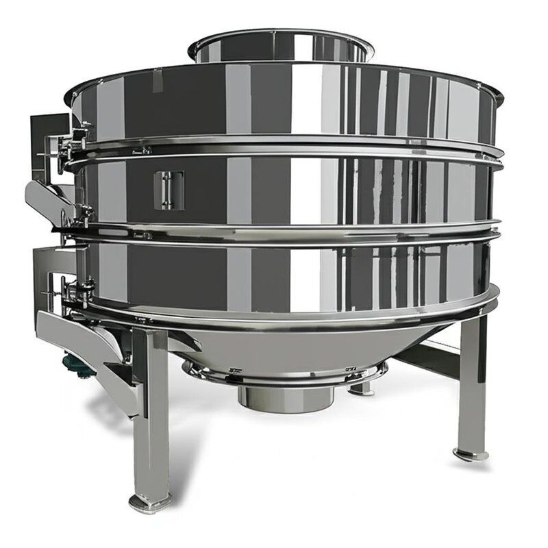 Tamis vibrant à mouvement tridimensionnel offrant un tamisage à finition miroir pour le tri et le traitement des matériaux