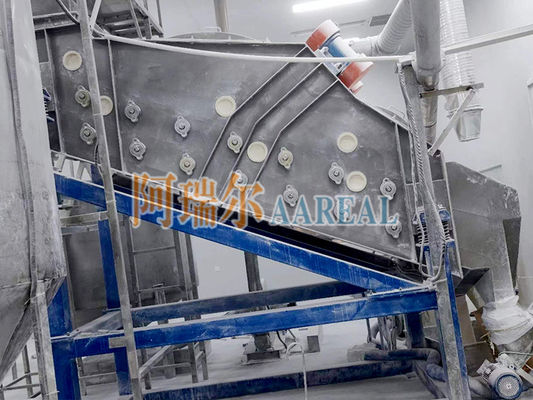 Crible vibrant haute fréquence en acier inoxydable de qualité alimentaire 1200*3600mm pour sucre granulé blanc