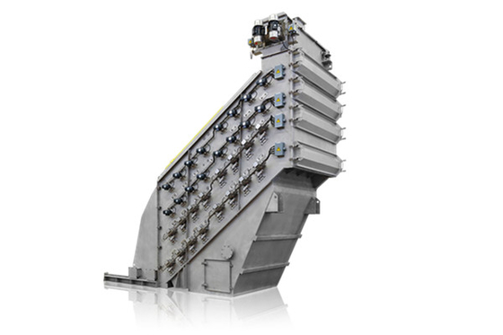 2400*6000mm 3 Deck Écran à haute fréquence tamis vibrant Pour le marbre Particules de carbonate de calcium et de calcium Séparation précise entraînée par des moteurs déséquilibrés