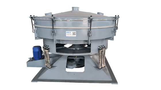 Machine à écran à tubes en acier au carbone de 1500 mm pour poudres d'oxyde d'aluminium Mouvement elliptique en trois dimensions