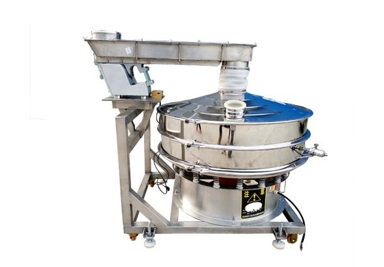 Machine à écran Vibro de qualité alimentaire tout en un alimentation et dépistage automatiques