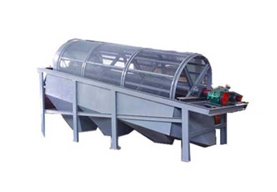 Machine à écran à trommel rotatif utilisée pour la séparation du sable et du gravier