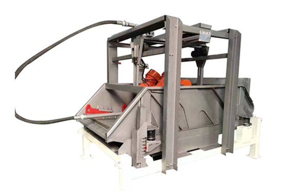 Separateur de liquide solide à double mouvement Machine de dépistage humide pour la pâte à papier