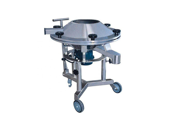Séparateur de liquide solide mobile machine à tamisage par ultrasons pour les boues liquides