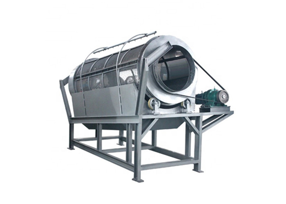 Placeur d'or rotatif tamiseur d'écran durable tamis à tambour en acier inoxydable