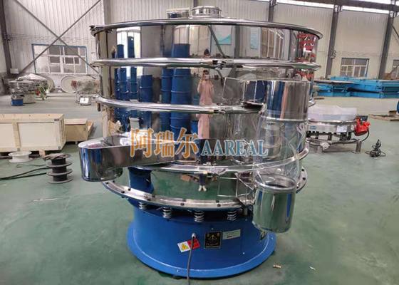 Écran de vibration rotatif en acier inoxydable de 1500 mm pour un dépistage composé de grande capacité