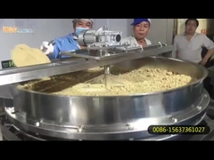 Scraper de qualité alimentaire à écran vibrant en ligne de 400 mm