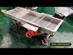 Écran de vibration à mouvement linéaire SUS pour la séparation des produits chimiques de tamisage